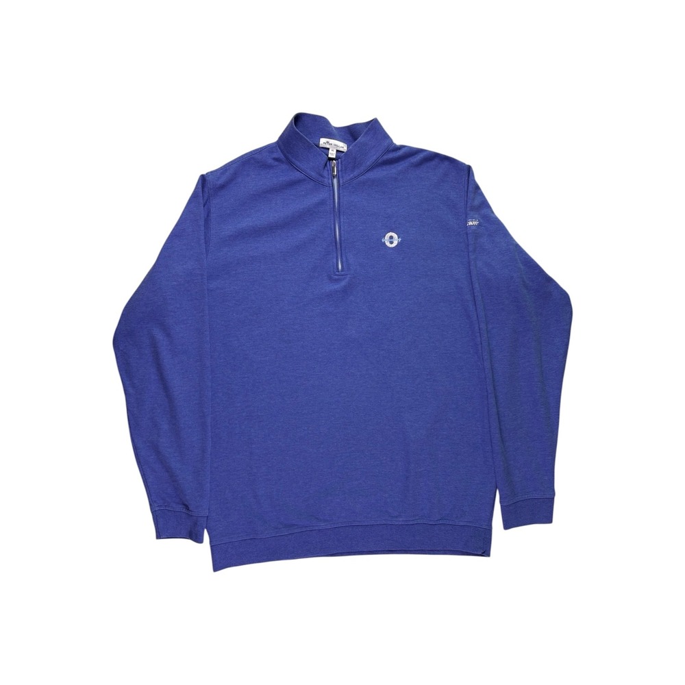 Peter Millar 1/4 Zip Pullover Mens XL Golf Outlaw Desert Mountain Scottsdale